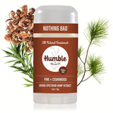 Humble All Natural CBD deodorant - pine & cedarwood with hemp extract